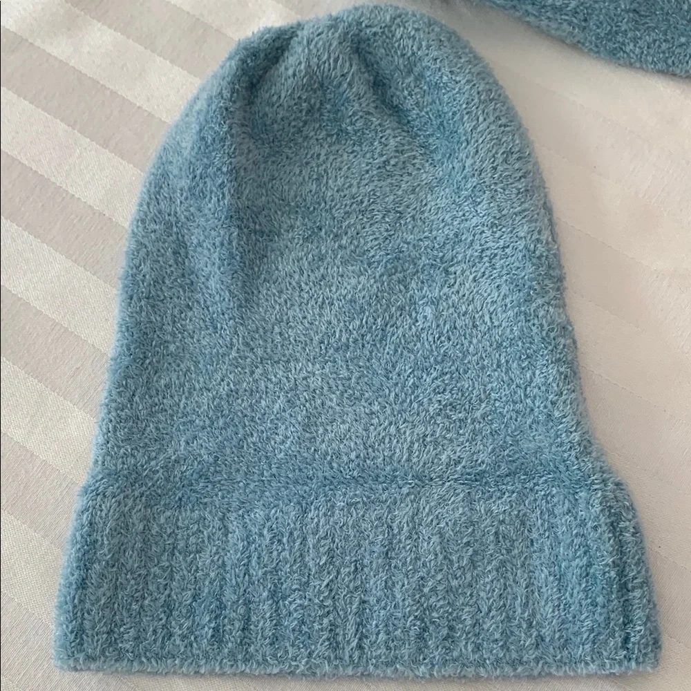 J. Jill Wedgewood Blue Gloves & Mittens Set